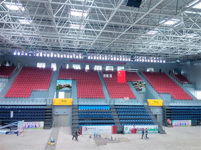 平谷电厂体育馆网架加工